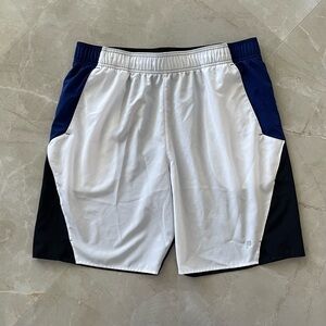 PRINCE Men’s Shorts Size XL Black Blue White Prince Men Tennis Color Block Short